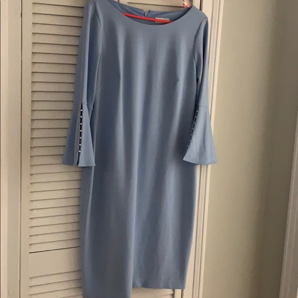 Calvin Klein blue formal dress